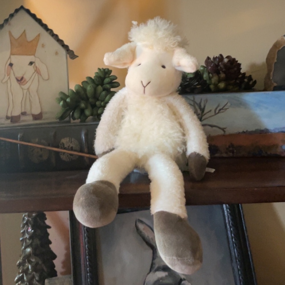 bunnies by the bay lamb plush